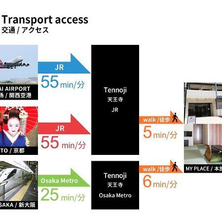 Fds Tennoji Hotel 오사카 외부 사진